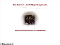 Sites similar to rete-amicorum.de