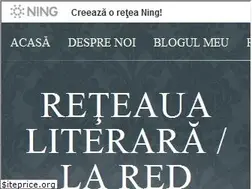 Sites similar to reteaualiterara.ning.com