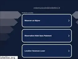 Sites similar to retemusealedeisibillini.it