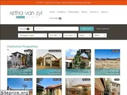 Sites similar to rethavanzylrealestate.co.za