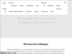 Sites similar to rethink.vc