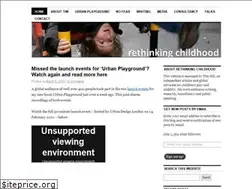 Sites similar to rethinkingchildhood.com