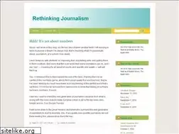 Sites similar to rethinkingjournalism.wordpress.com
