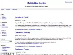 Sites similar to rethinkingpoetics.wordpress.com