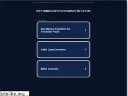 Sites similar to rethinkingyouthministry.com