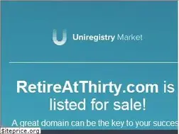 Sites similar to retireatthirty.com