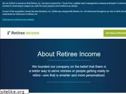 Sites similar to retireeincome.com
