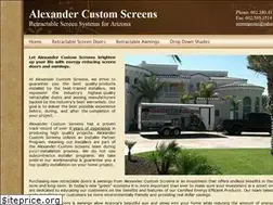 Sites similar to retractablescreensaz.com