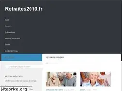 Sites similar to retraites2010.fr