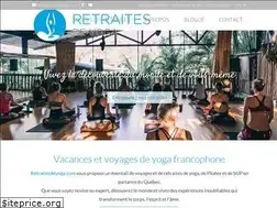 Sites similar to retraitesdeyoga.com