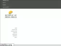 Sites similar to retreatatmesahillsapts.com