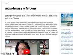 Sites similar to retro-housewife.com