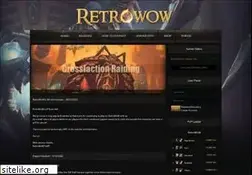 Sites similar to retro-wow.com