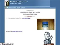 Sites similar to retrocalculators.com