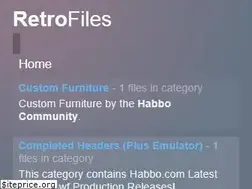 Sites similar to retrofiles.net