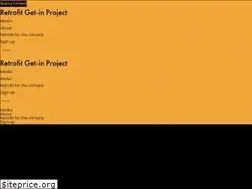 Sites similar to retrofitgetinproject.com