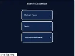 Sites similar to retrokingdom.net