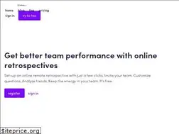 Sites similar to retros.work
