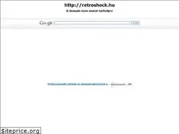 Sites similar to retroshock.hu