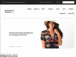 Sites similar to retrospectclothes.com