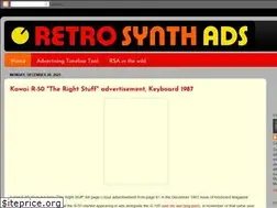 Sites similar to retrosynthads.blogspot.com