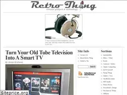 Sites similar to retrothing.com