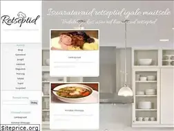 Sites similar to retseptid.eu