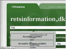 Sites similar to retsinformation.dk