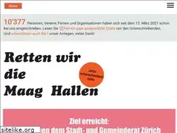 Sites similar to retten-wir-die-maaghallen.ch