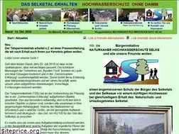Sites similar to rettet-das-selketal.de