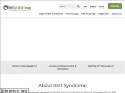 Sites similar to rettsyndrome.org
