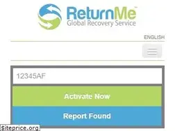 Sites similar to return.me