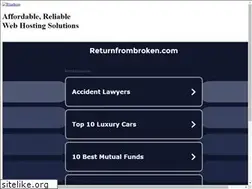 Sites similar to returnfrombroken.com