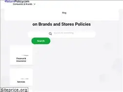 Sites similar to returnpolicy.com