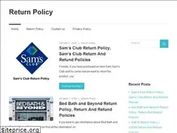 Sites similar to returnpolicyhelp.com