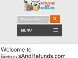 Sites similar to returnsandrefunds.com