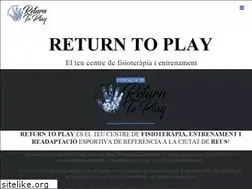 Sites similar to returntoplay.net
