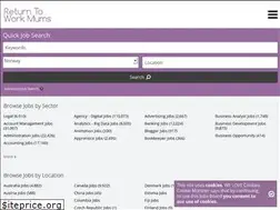 Sites similar to returntoworkmums.com