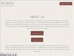 Sites similar to reubensrestaurant.com