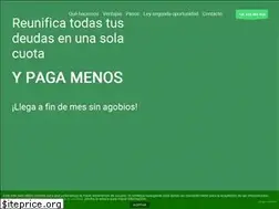 Sites similar to reunificar-deudas.es