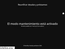 Sites similar to reunificardeudasyprestamos.com