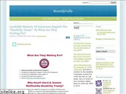 Sites similar to reunifygally.wordpress.com