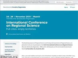 Sites similar to reunionesdeestudiosregionales.org
