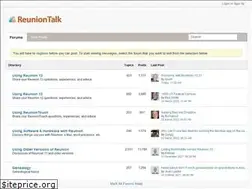 Sites similar to reuniontalk.com