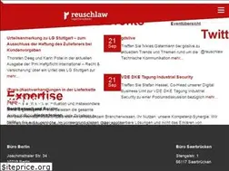 Sites similar to reuschlaw.de