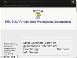 Sites similar to reusolar.de