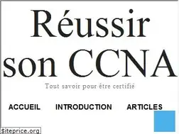 Sites similar to reussirsonccna.fr