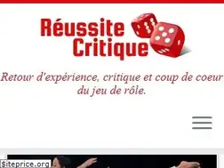 Sites similar to reussitecritique.fr