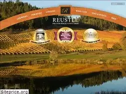 Sites similar to reustlevineyards.com