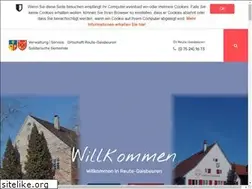 Sites similar to reute-gaisbeuren.de